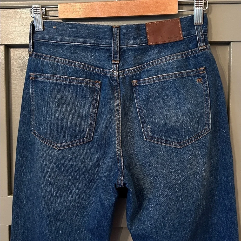 Madewell The Perfect Vintage Jean Johnny Wash Cotton Rigid High Rise Size 25